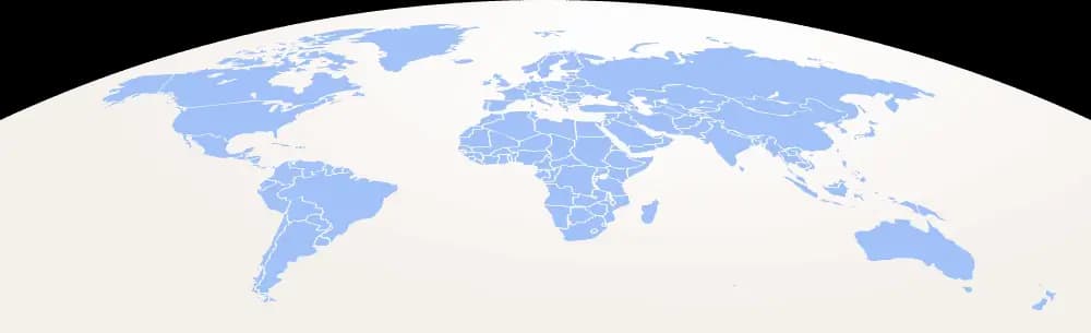 World wide coverage