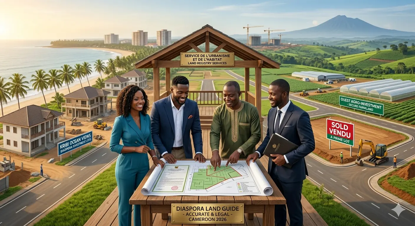 Acheter un terrain ou un bien immobilier au Cameroun : guide pas à pas pour les investisseurs de la diaspora