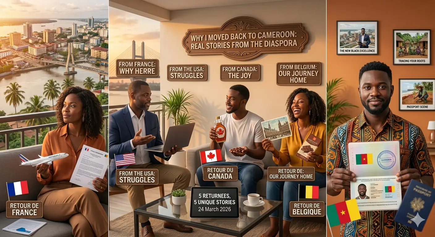 Pourquoi je suis rentré au Cameroun : témoignages réels de la diaspora